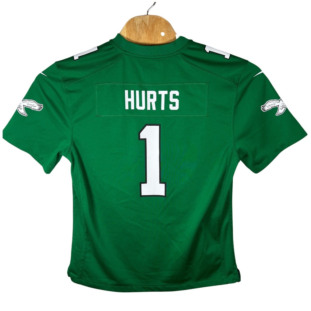 Jalen Hurts Philadelphia Eagles Nike Jersey Kids XL Kelly Green NFL Go Birds